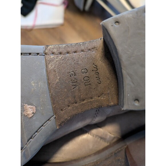 Sheridan Mia "ruffle" taupe beige Boots US Size 8 - Picture 5 of 5